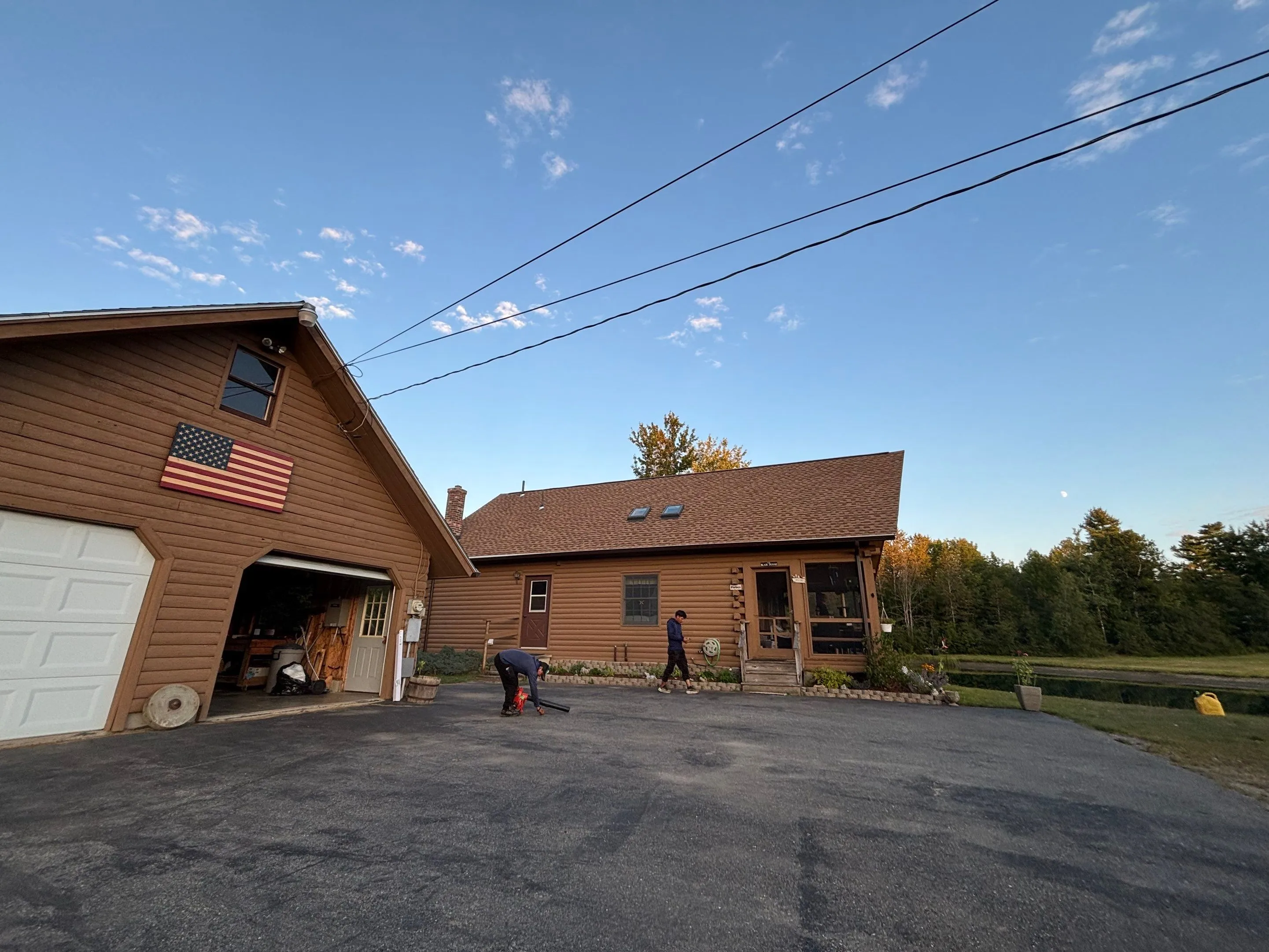 Siding work